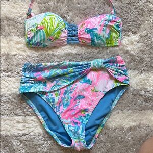 Lilly Pulitzer Floral Bikini Bottoms